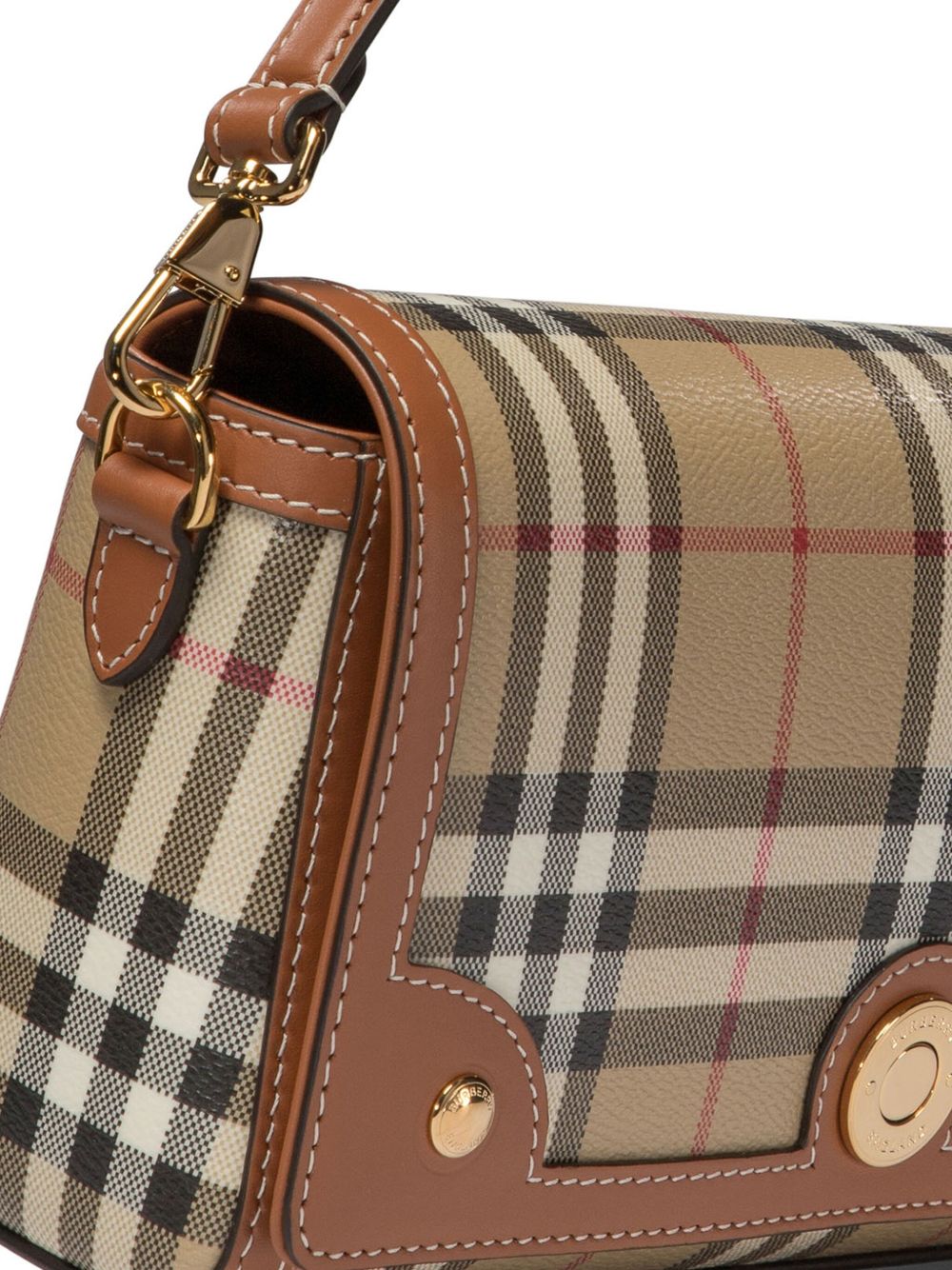 Burberry Checkered Tote Bag