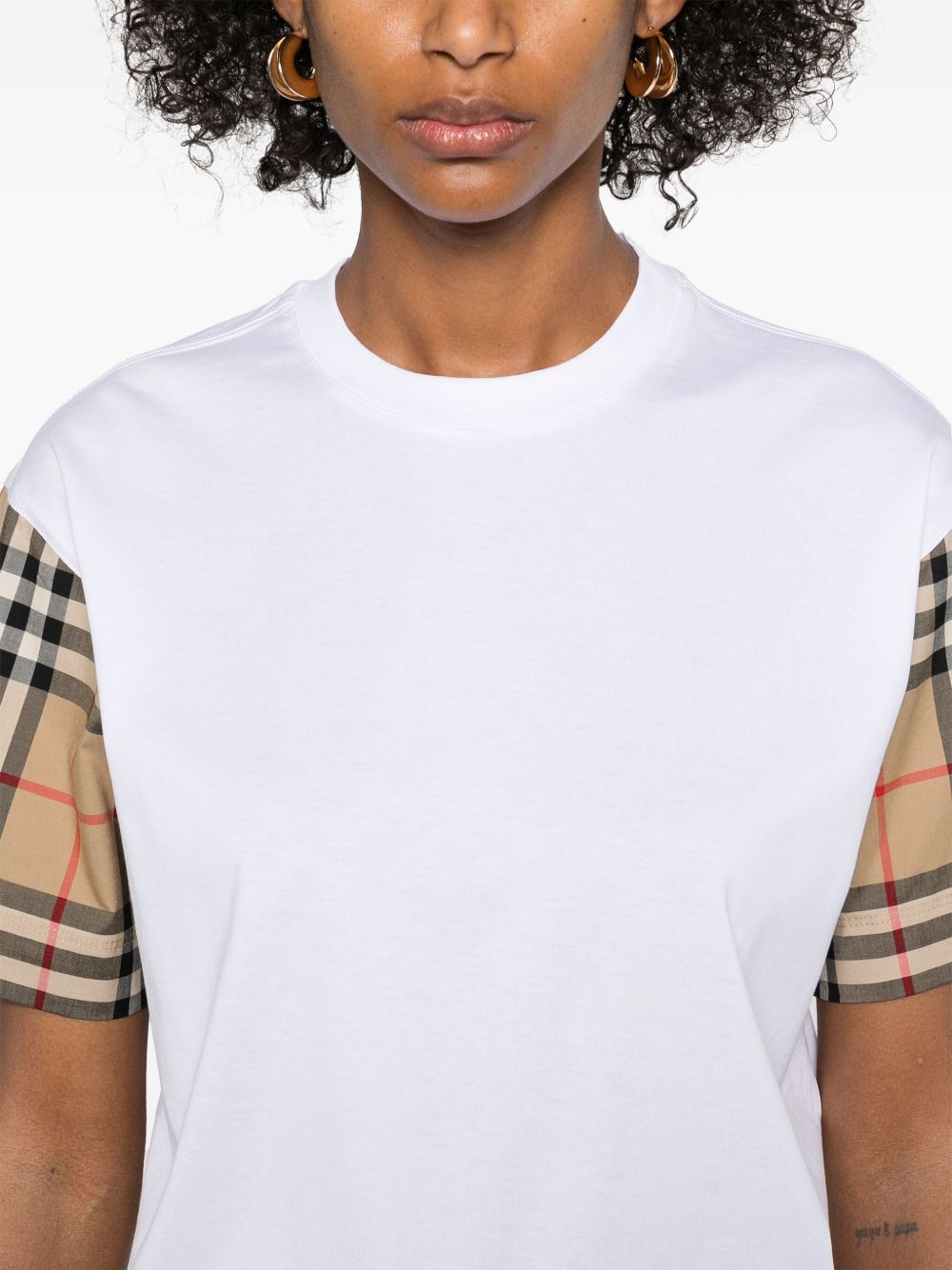 Burberry Vintage Check-sleeve T-shirt Burberry