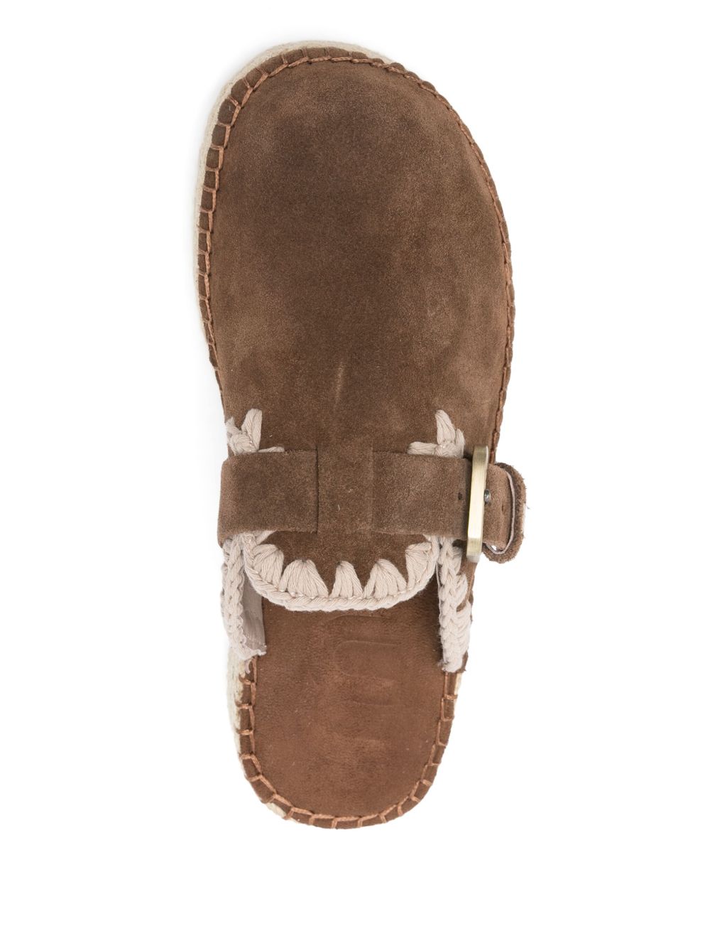Mou Sandals Leather Brown Mou