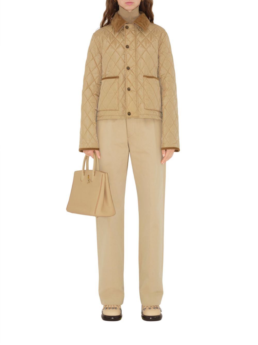 Burberry Quilted nylon cropped jacket Burberry