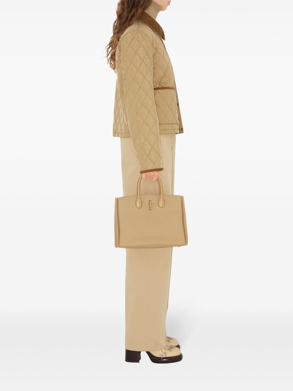 Burberry Quilted nylon cropped jacket Burberry