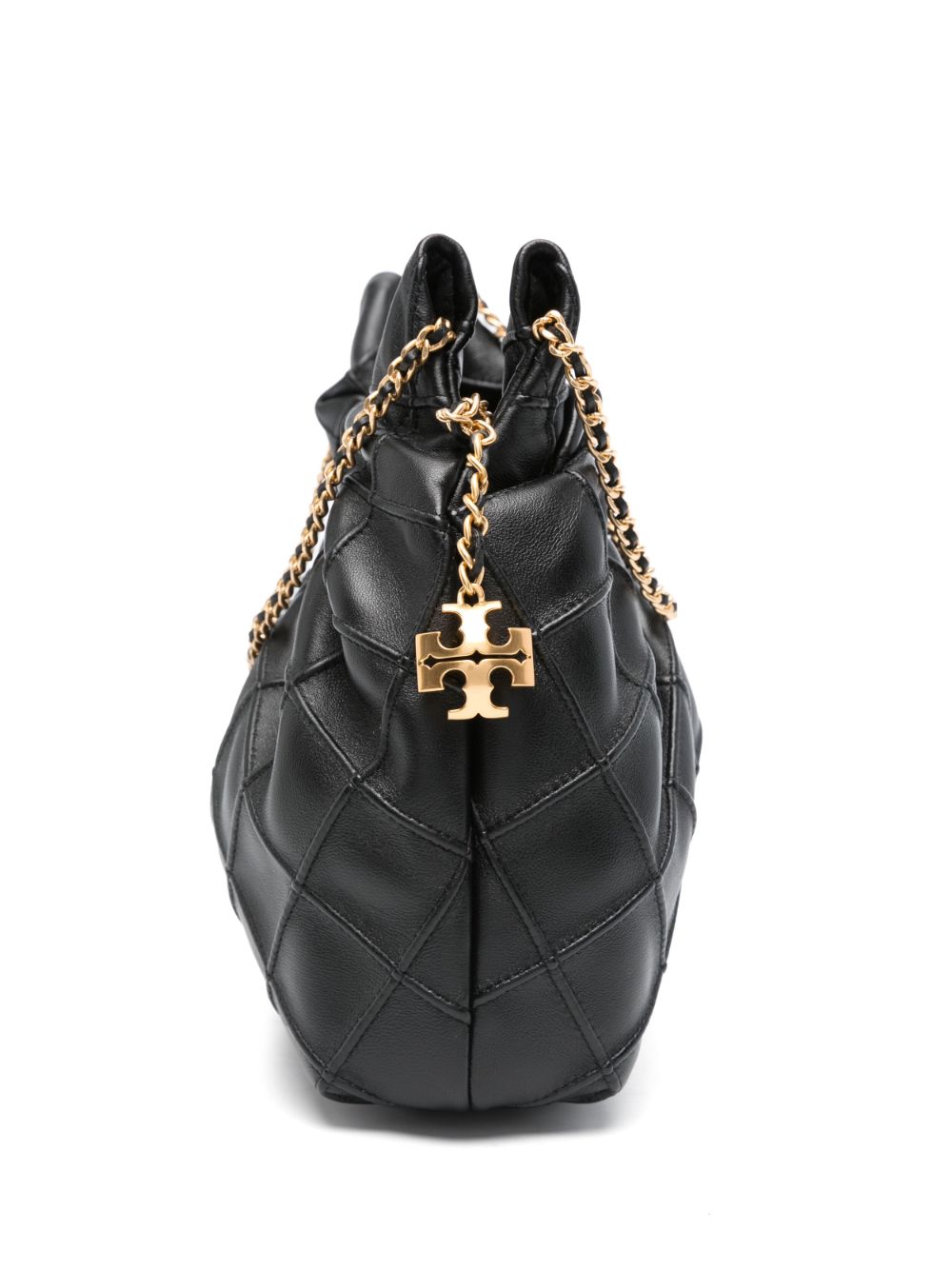Tory Burch Fleming mini leather hobo bag Tory Burch 