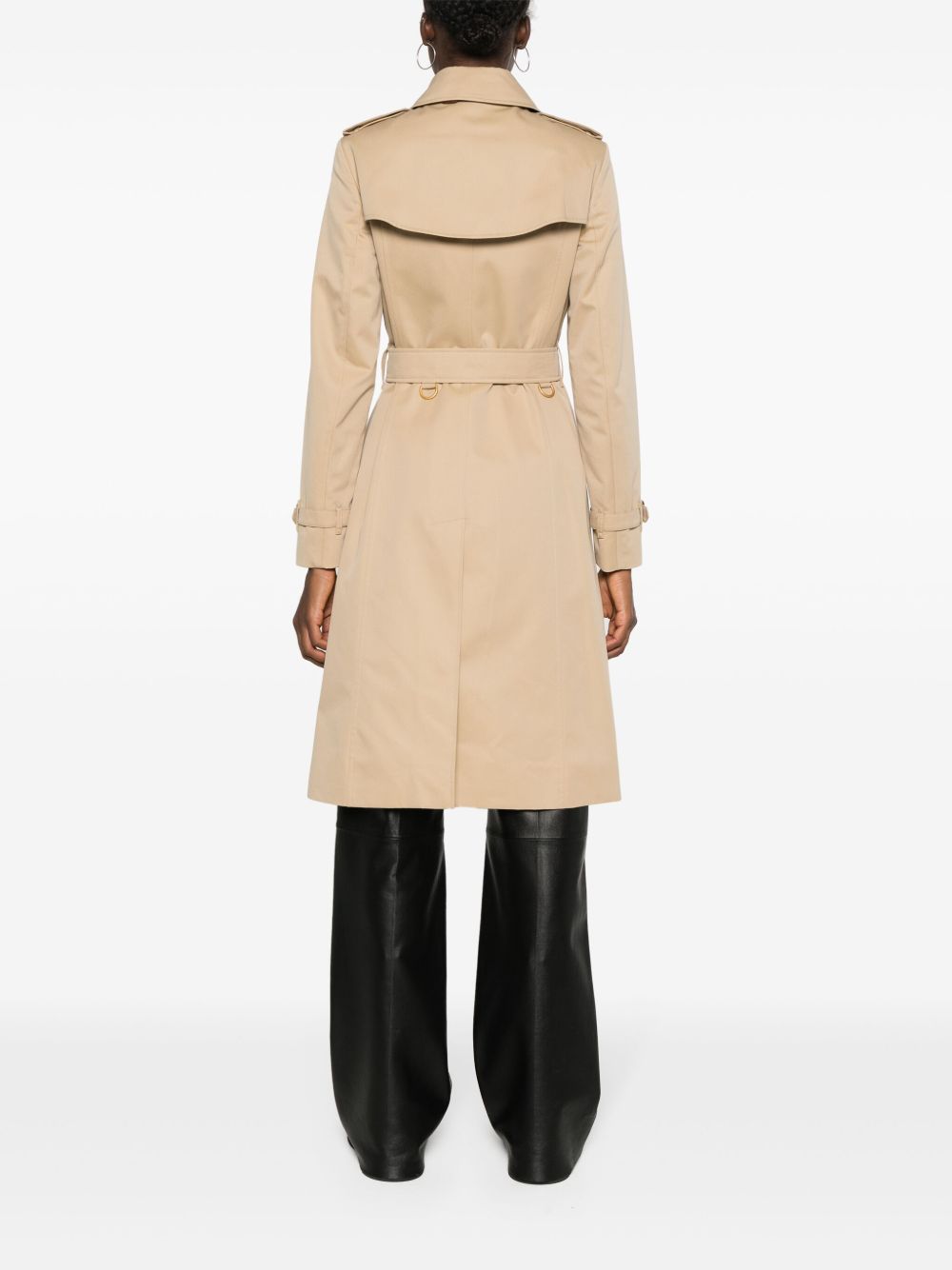 Burberry Double-breasted cotton trench coat Burberry