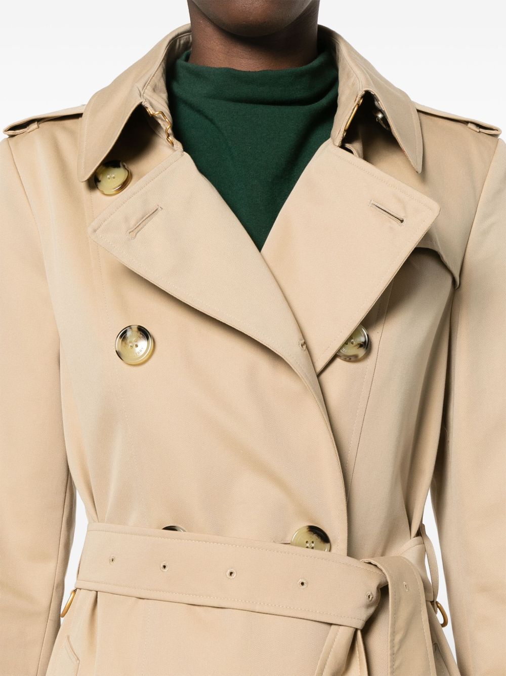 Burberry Double-breasted cotton trench coat Burberry