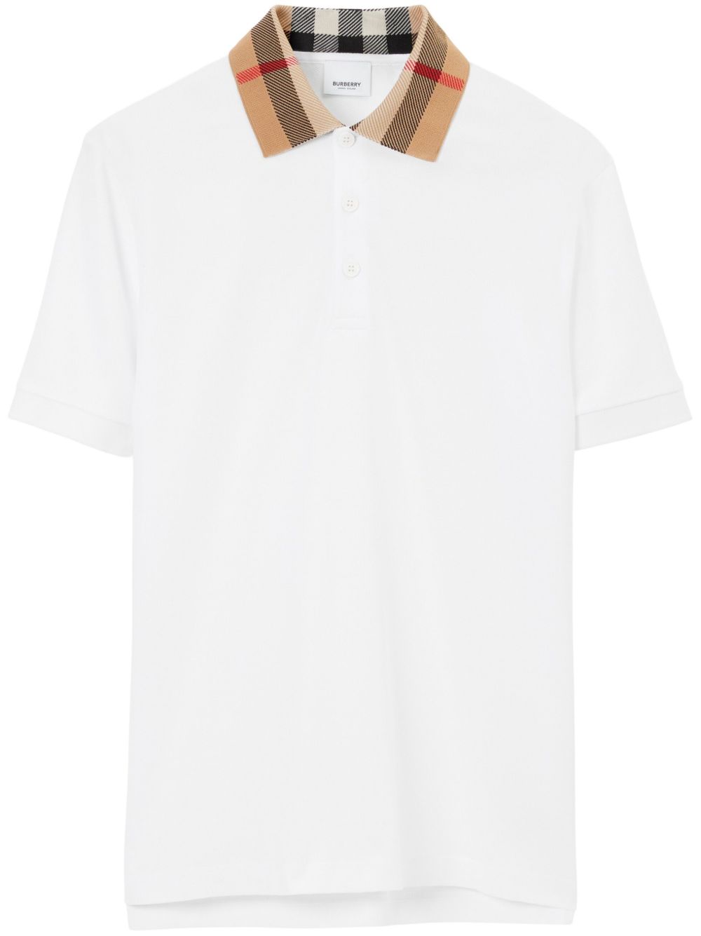 Burberry Vintage check print-detail polo shirt Burberry