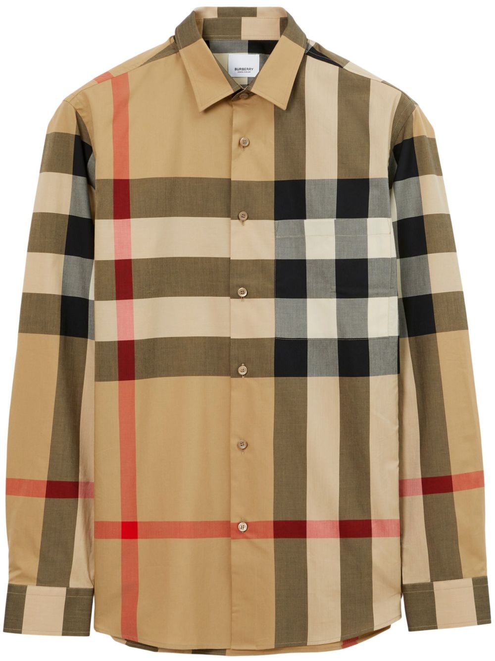 Burberry Check cotton shirt Burberry