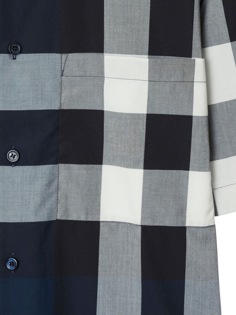 Burberry Somerton Checked Regular-fit Stretch-cotton Shirt - Gallerias
