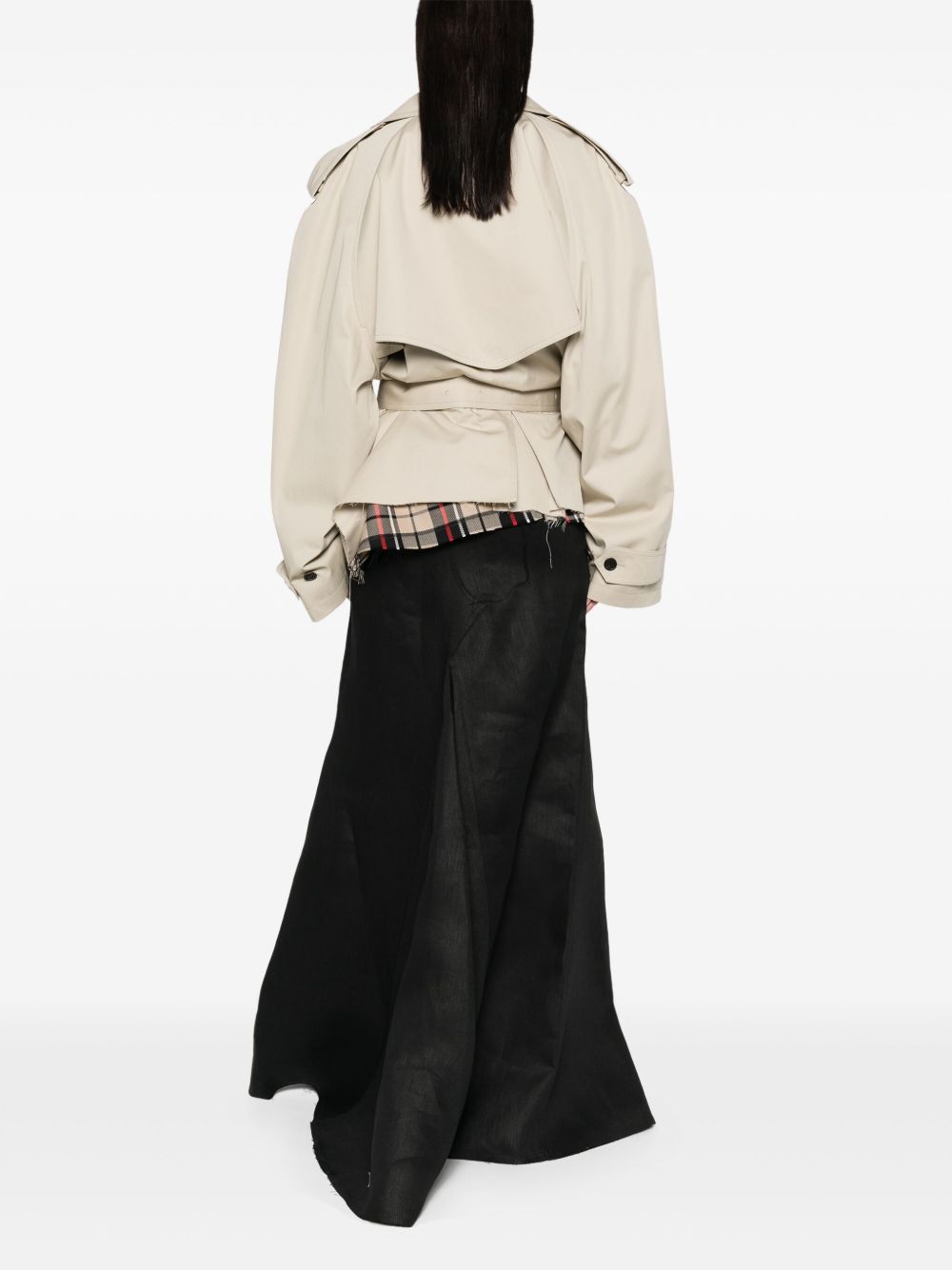 Balenciaga Coats Beige Balenciaga