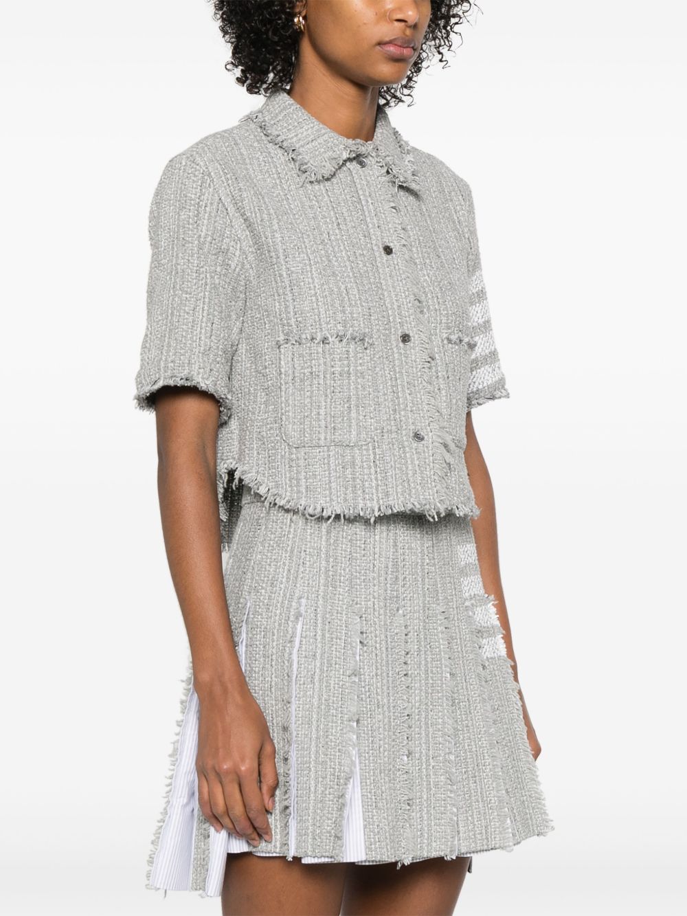Thom Browne Shirts Grey Thom Browne