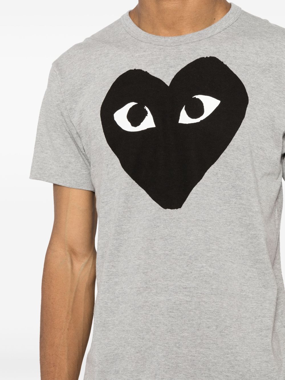 Comme Des Garcons Heart-print T-shirt Comme Des Garcons