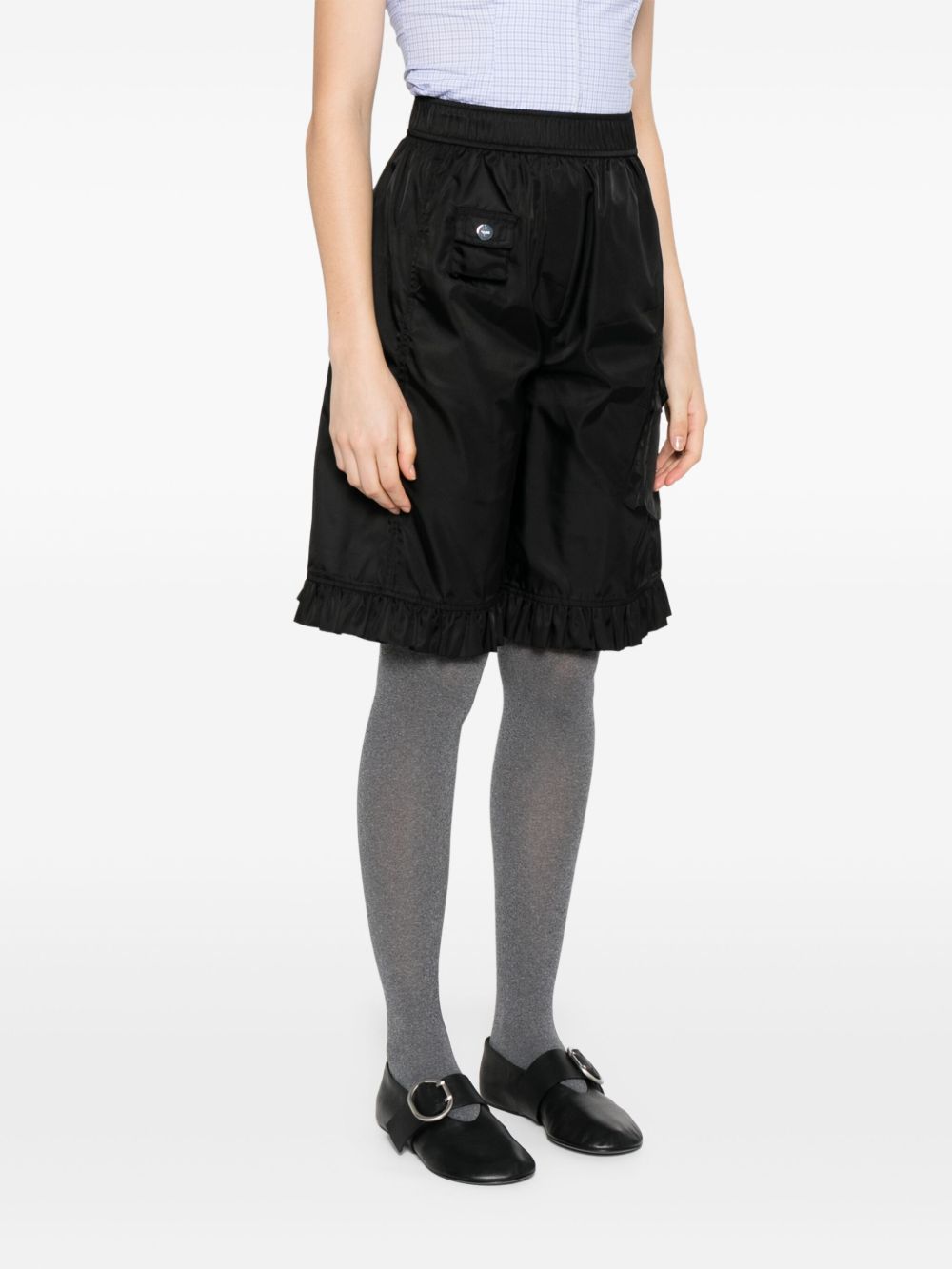 GANNI Shorts Black Ganni