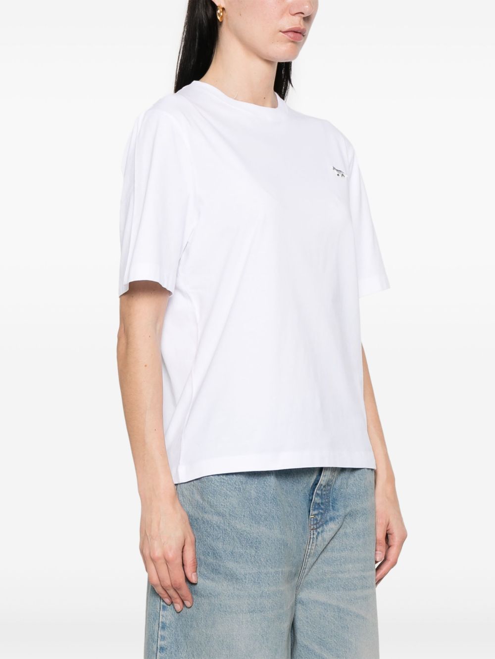 Maison Kitsuné MAISON KITSUNE' T-shirts and Polos White Maison Kitsuné
