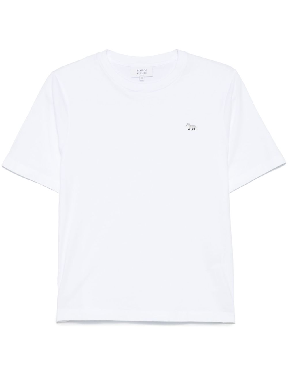 Maison Kitsuné MAISON KITSUNE' T-shirts and Polos White Maison Kitsuné