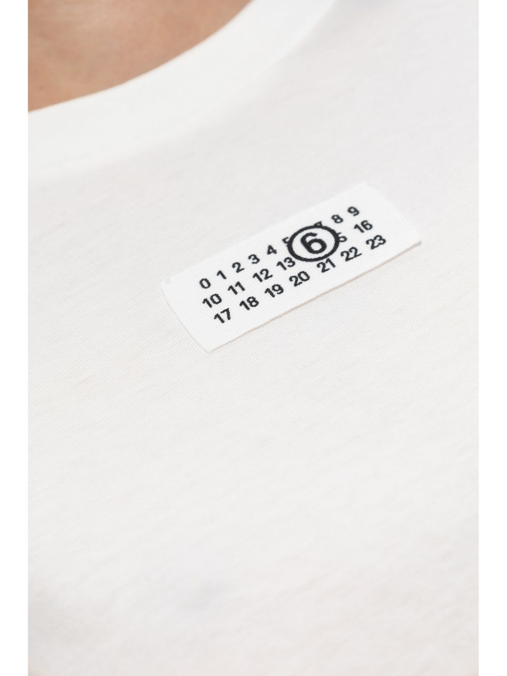 MM6 Maison Margiela T-shirts and Polos White MM6 Maison Margiela 