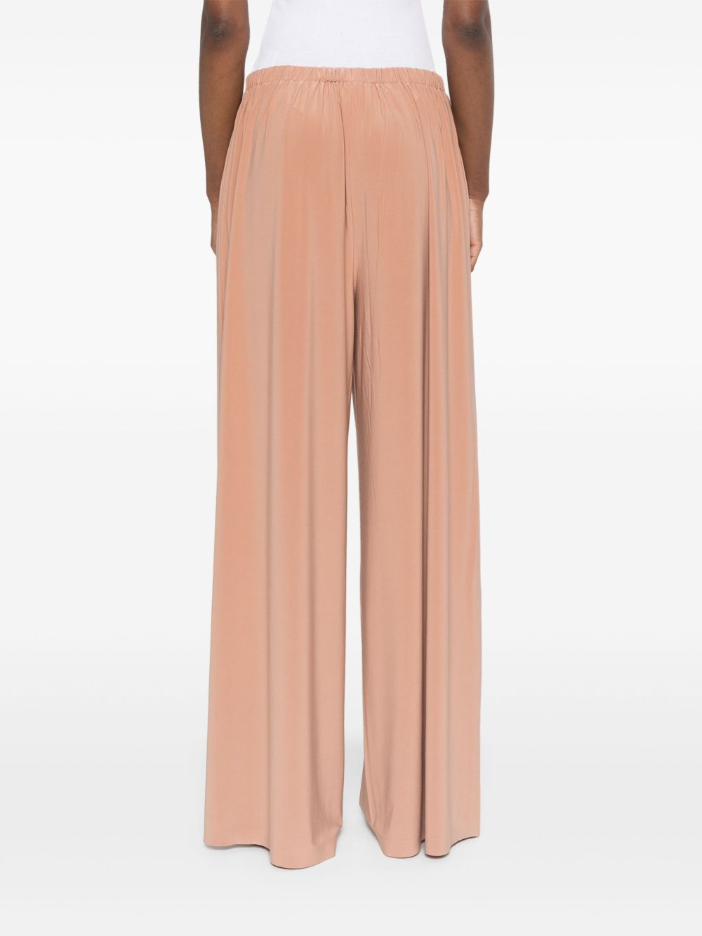 Norma Kamali Trousers Beige Norma Kamali 