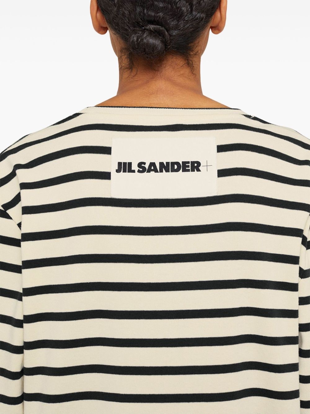 JIL SANDER PLUS T-shirts and Polos White Jil Sander Plus