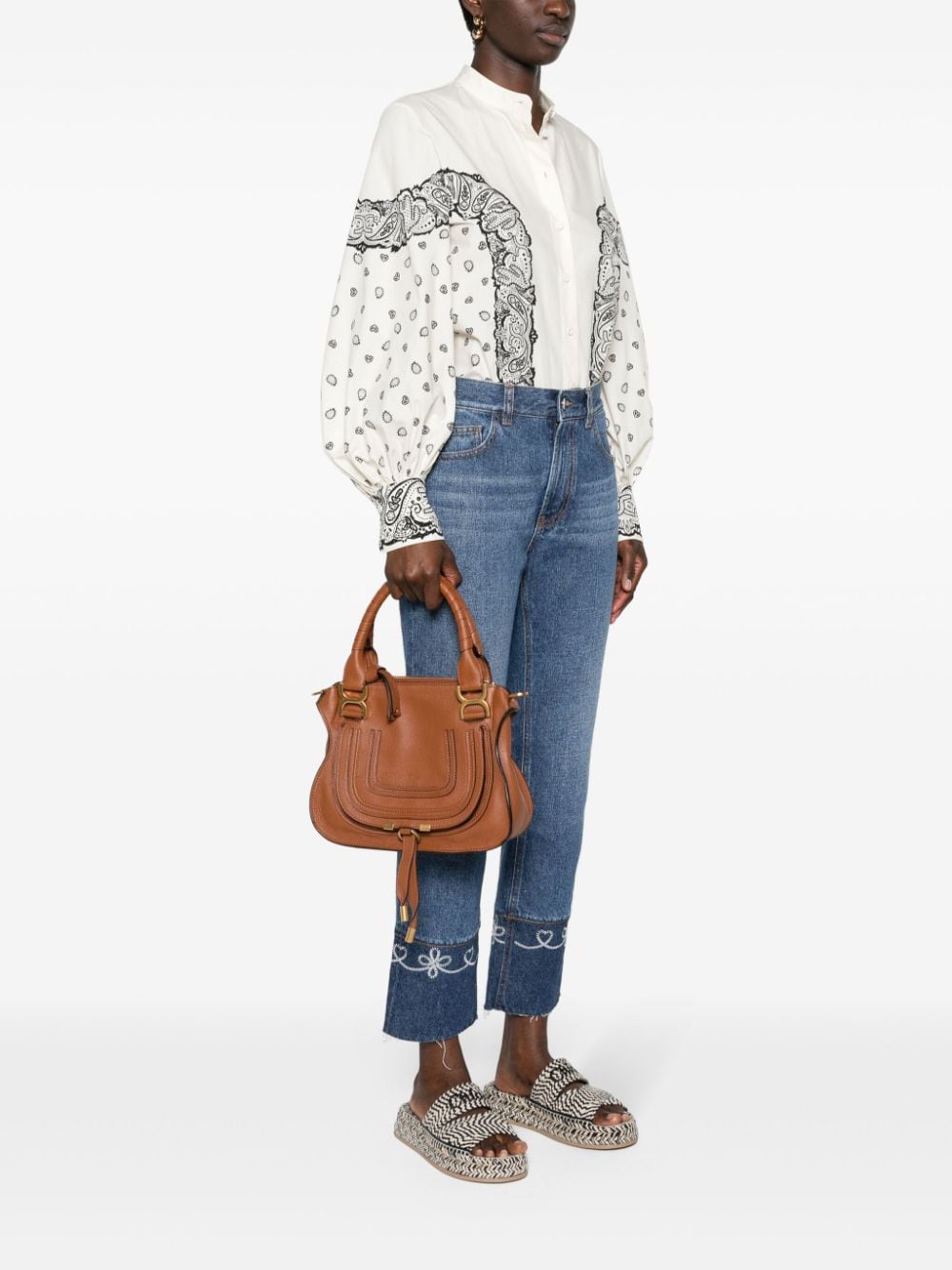 Chloé Marcie small leather handbag Chloé