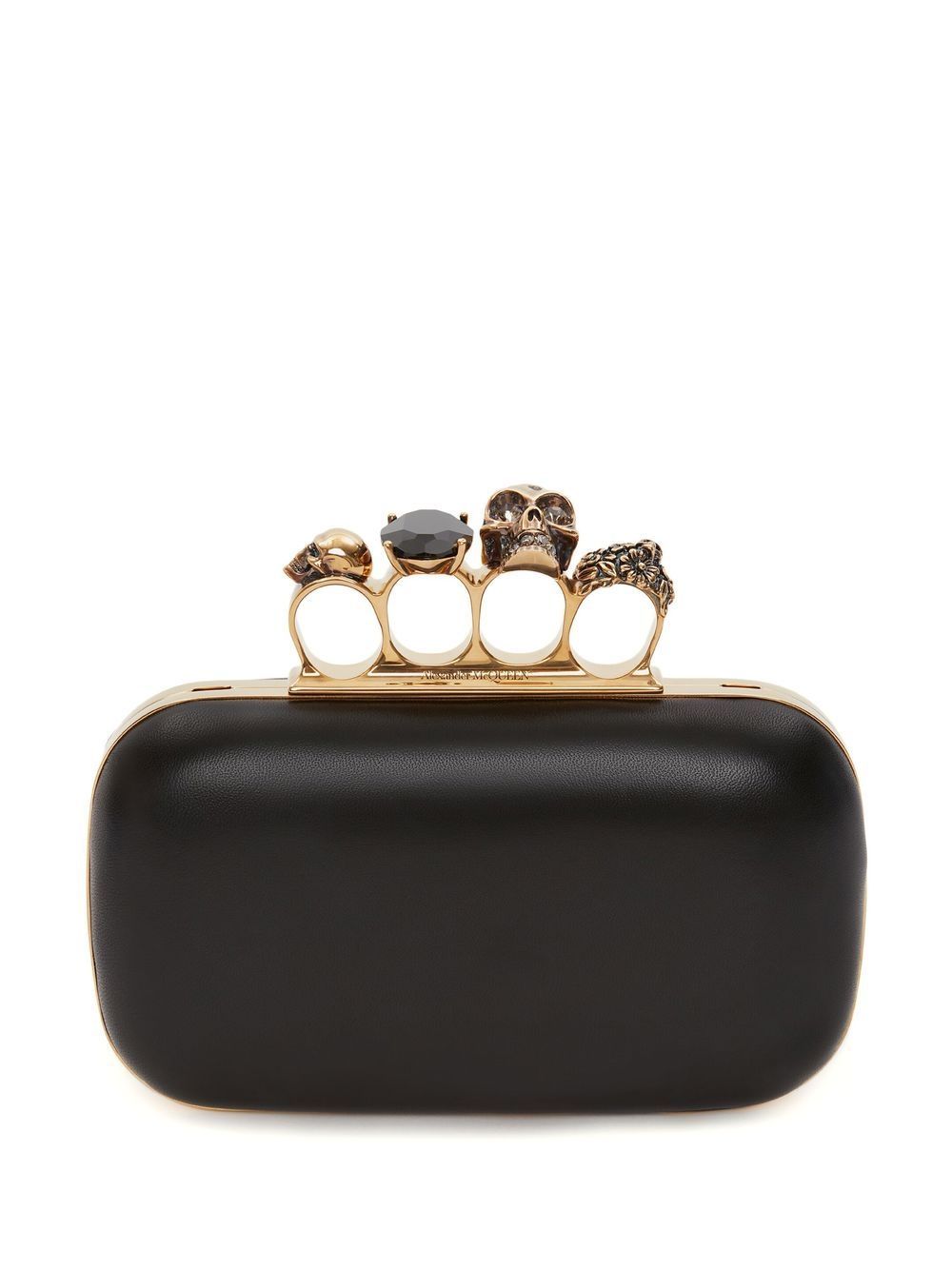 Alexander McQueen Knuckle chain clutch - Gallerias