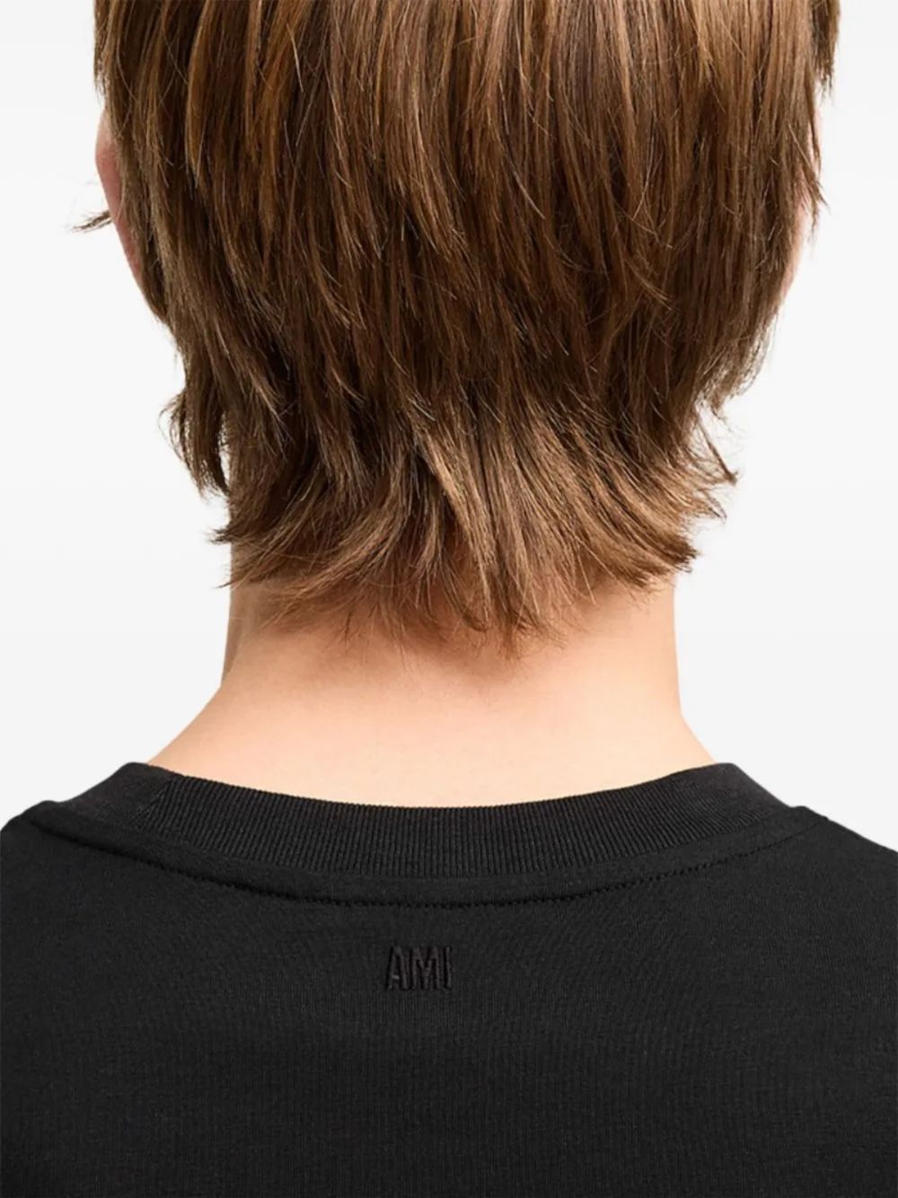 Ami Paris T-shirts and Polos Black Ami Paris 