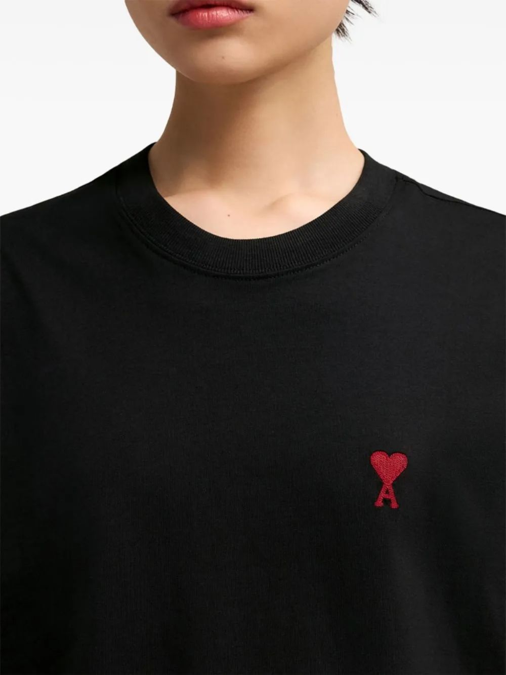 Ami Paris T-shirts and Polos Black Ami Paris 