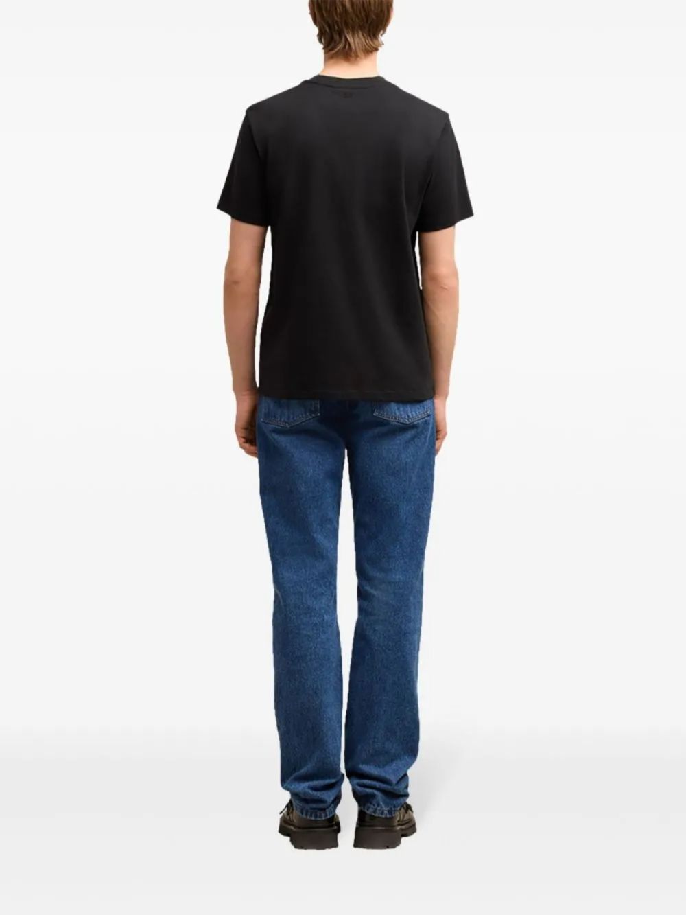 Ami Paris T-shirts and Polos Black Ami Paris 