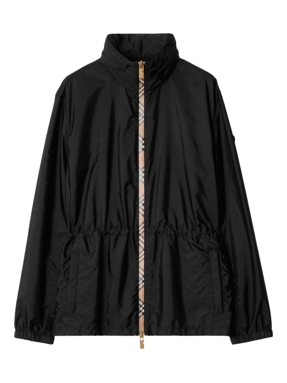 Burberry Vintage Check-trim parka coat Burberry