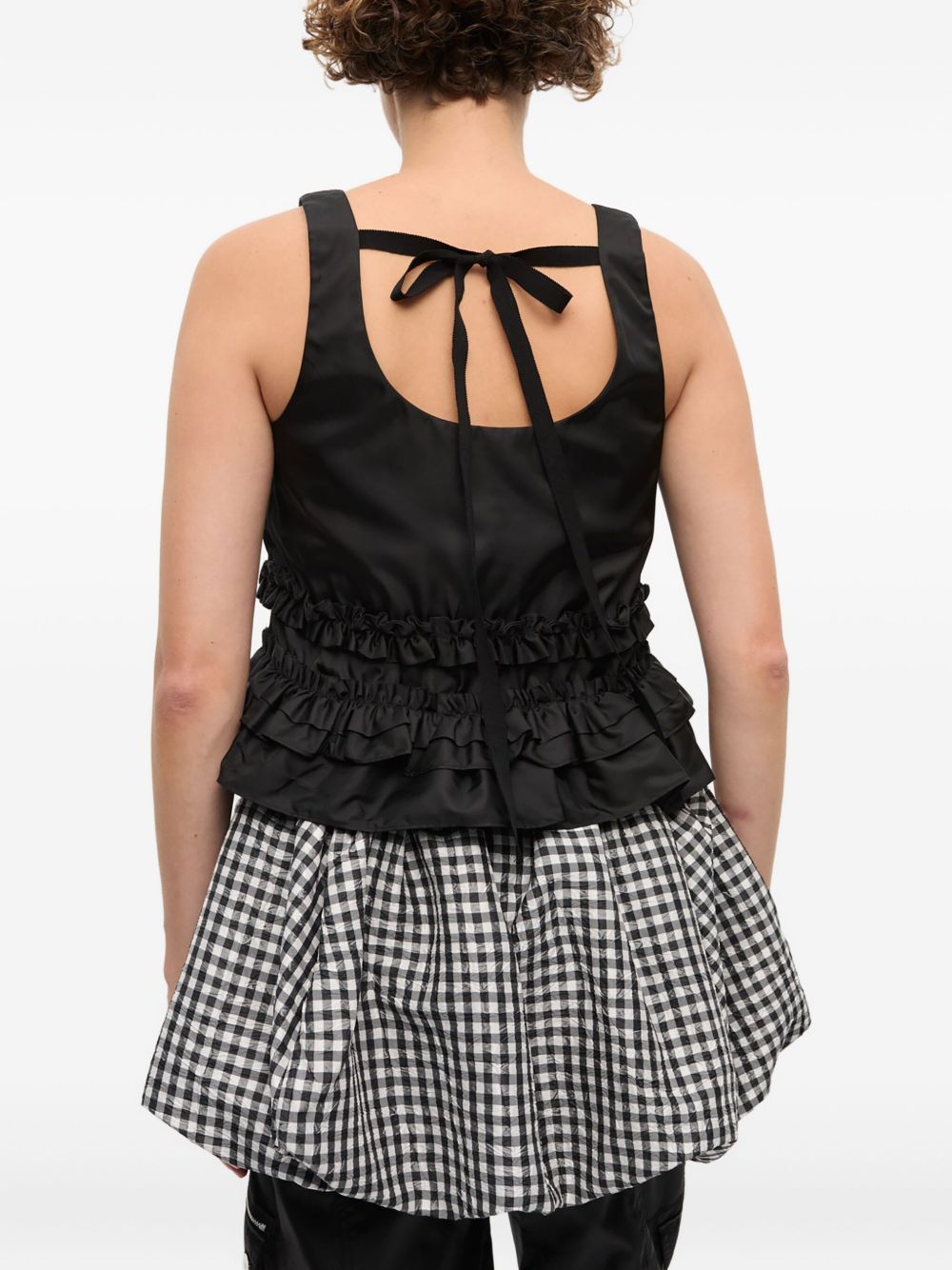 GANNI Top Black Ganni