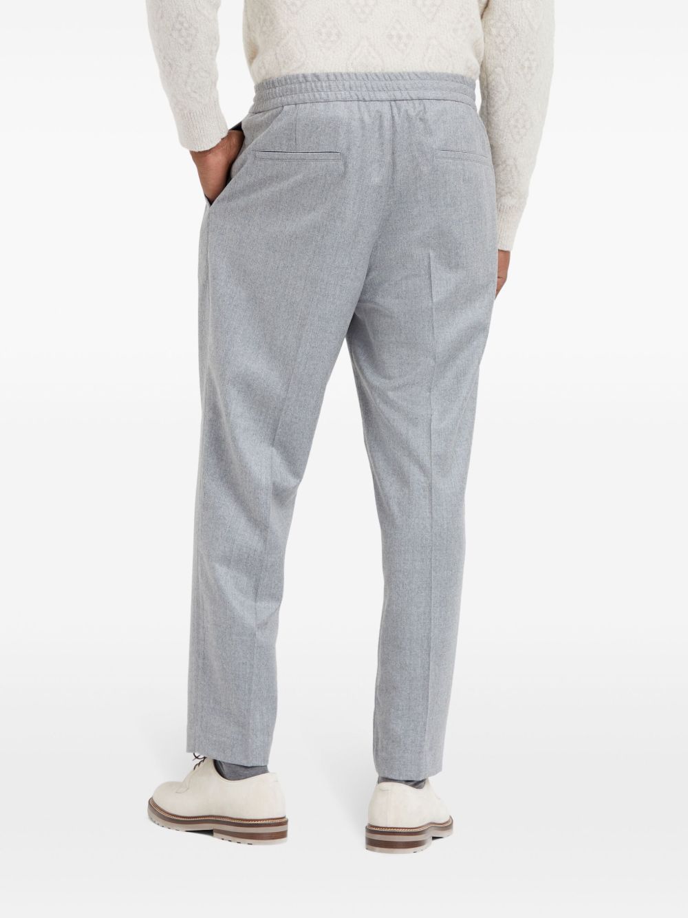 Brunello Cucinelli Trousers Light Grey Brunello Cucinelli
