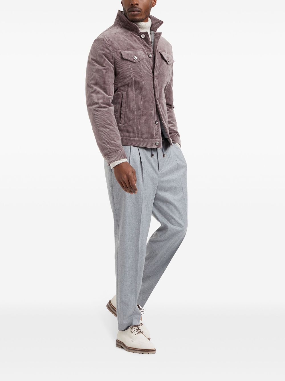 Brunello Cucinelli Trousers Light Grey Brunello Cucinelli