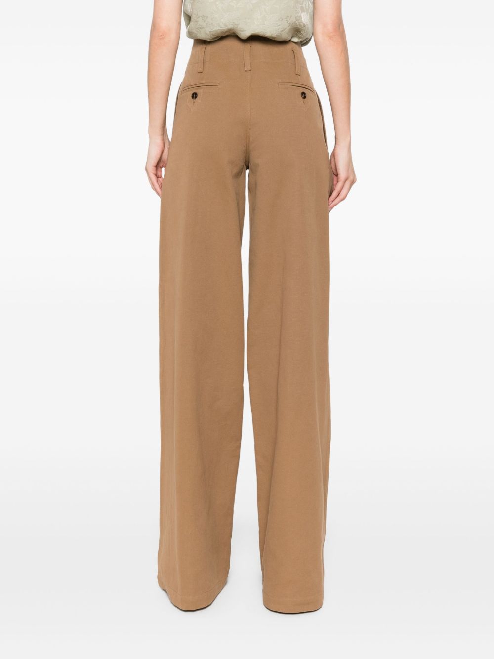 Chloé Chloè Trousers Brown Chloé 