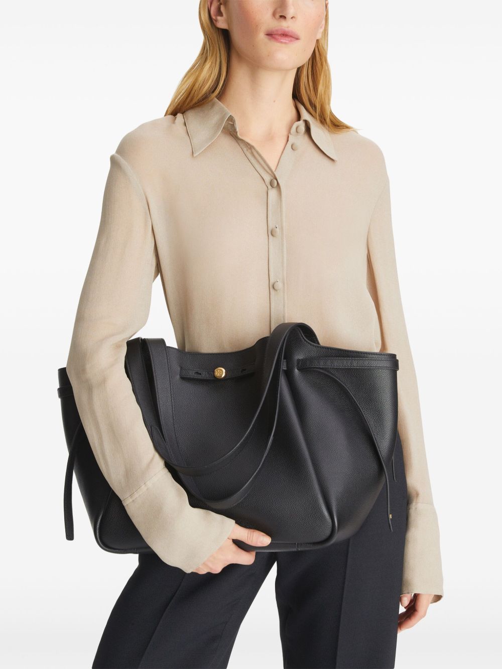 Tory Burch Romy leather tote bag Tory Burch