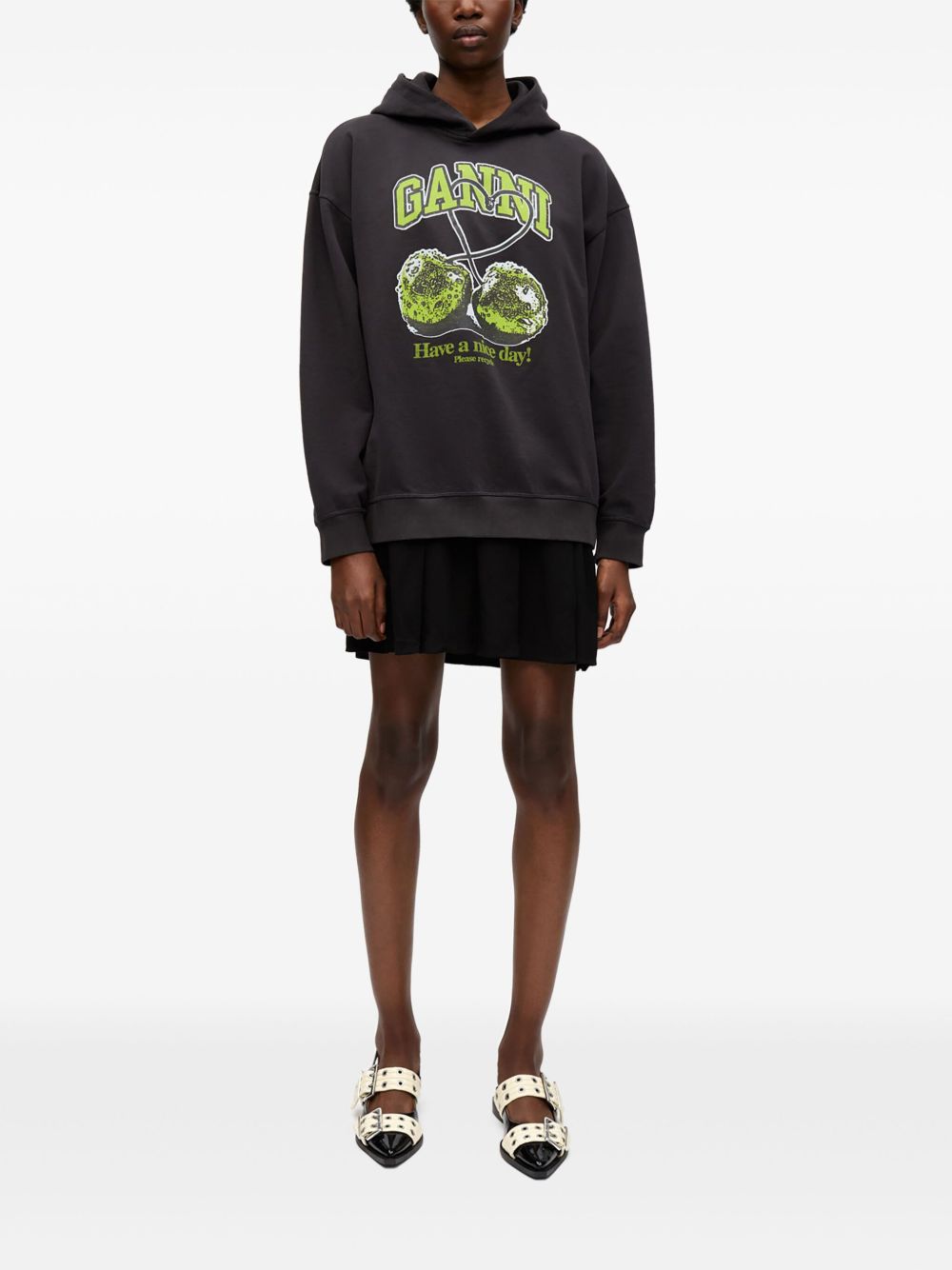 GANNI Sweaters Grey Ganni