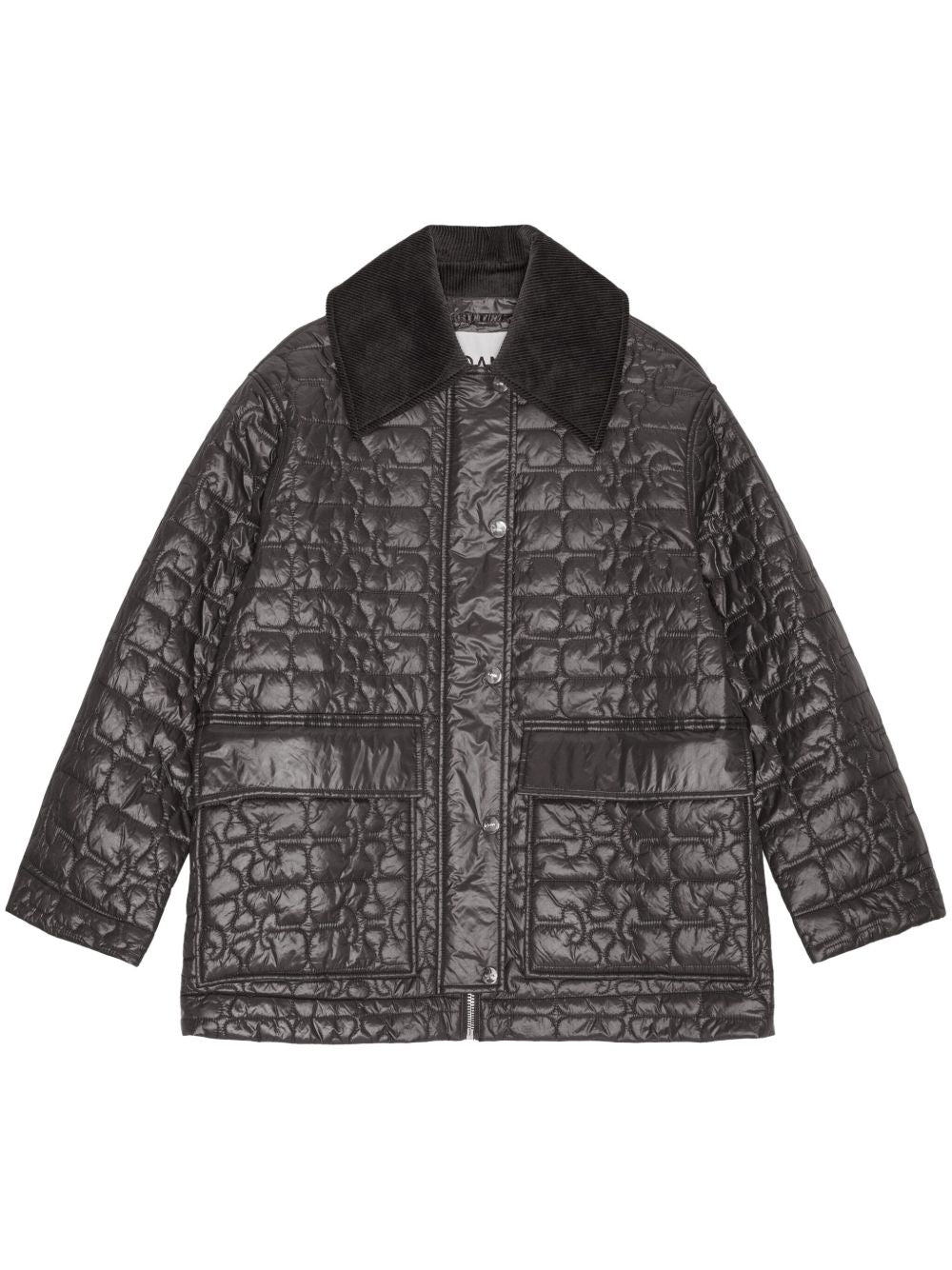 GANNI Jackets Grey Ganni