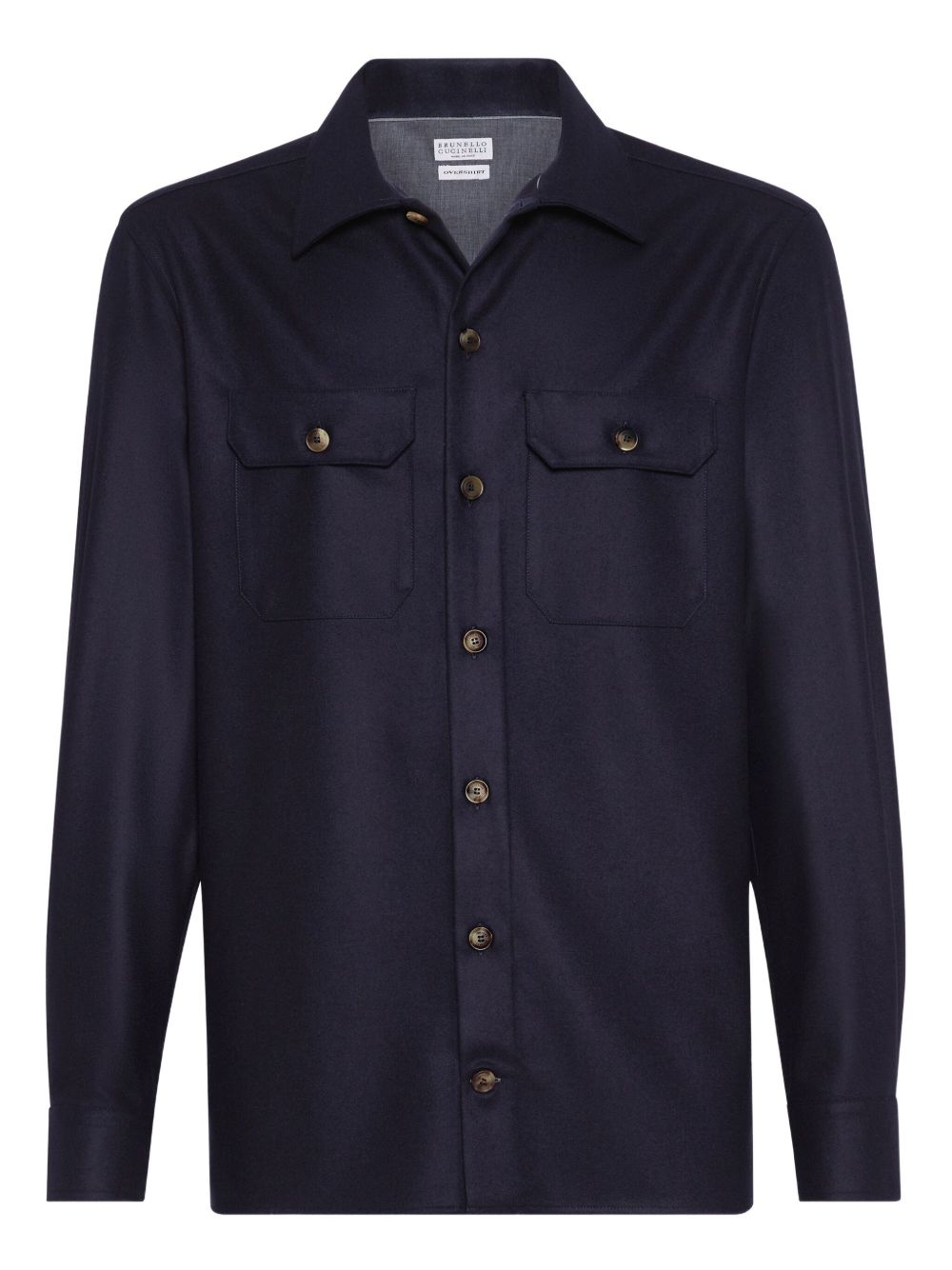 Brunello Cucinelli Shirts Blue Brunello Cucinelli