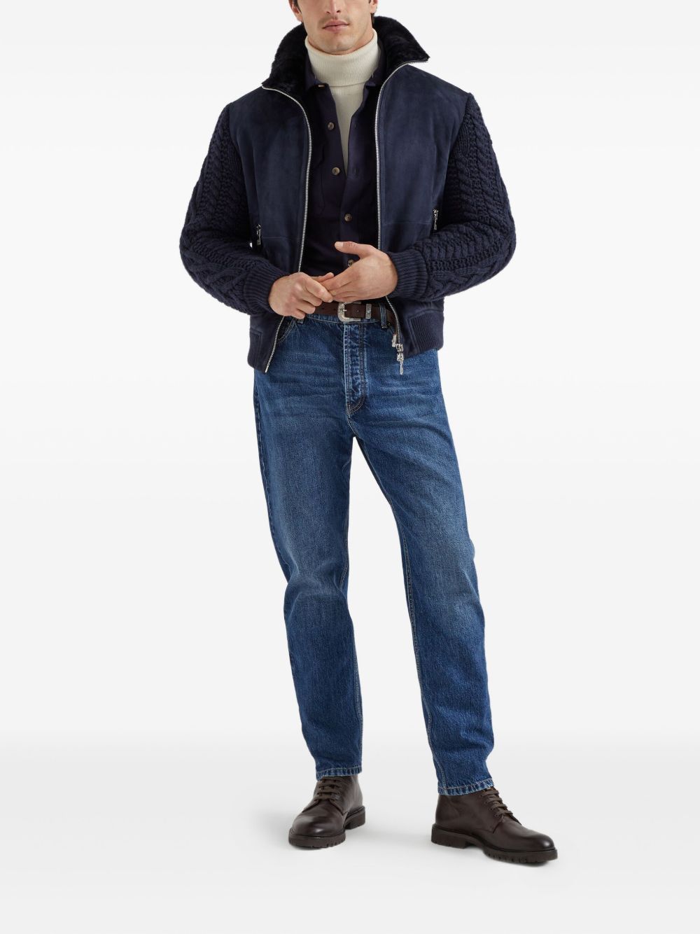 Brunello Cucinelli Shirts Blue Brunello Cucinelli