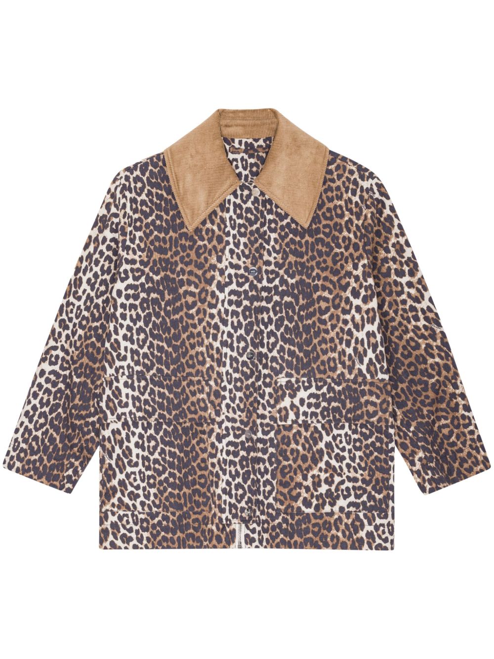 GANNI Jackets Brown Ganni
