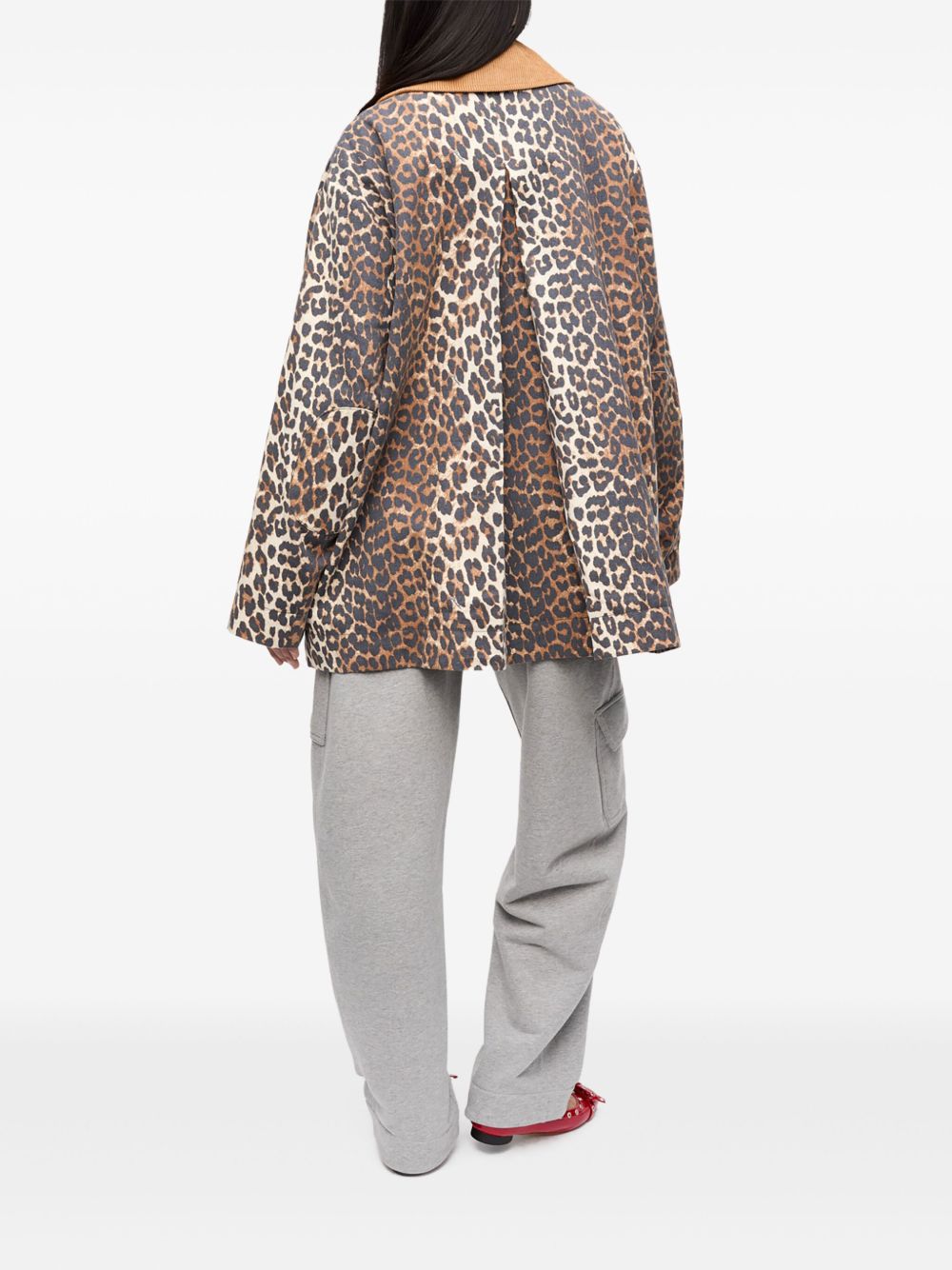 GANNI Jackets Brown Ganni