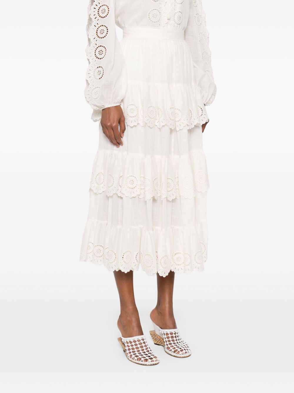 Zimmermann Skirts Ivory Zimmermann