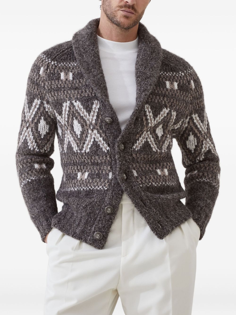 Brunello Cucinelli Sweaters Bordeaux Brunello Cucinelli