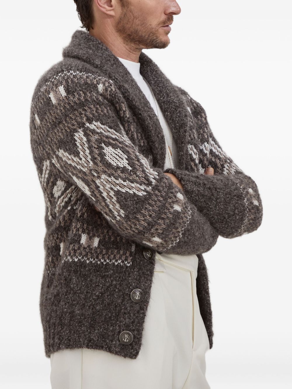 Brunello Cucinelli Sweaters Bordeaux Brunello Cucinelli
