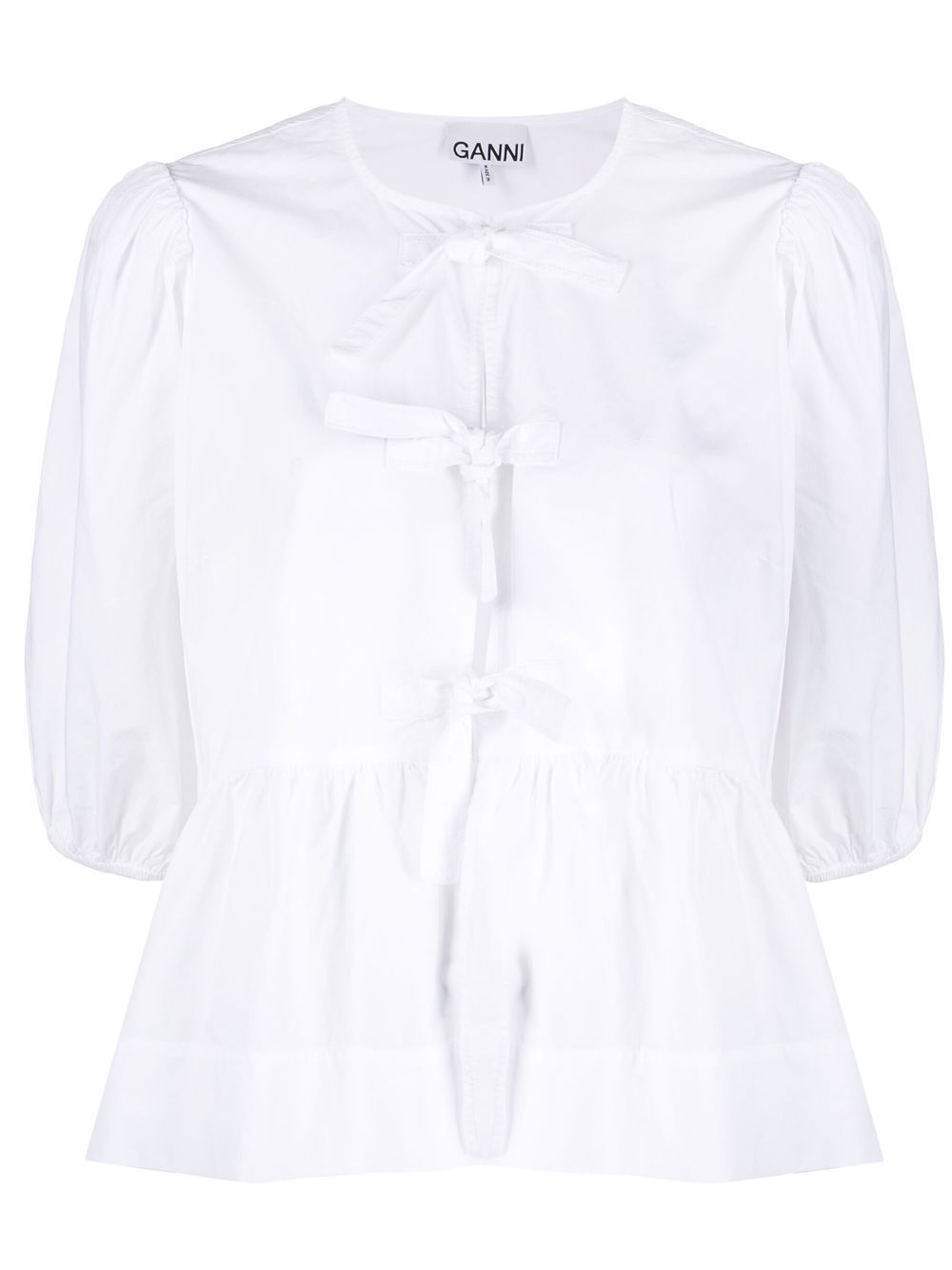 GANNI Top White Ganni