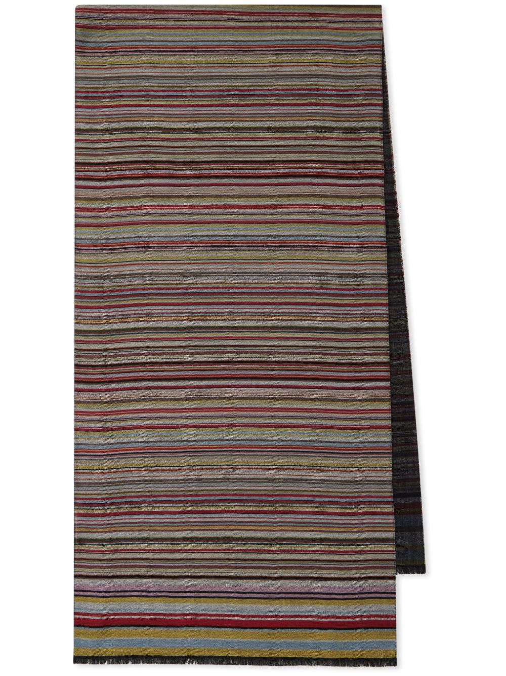 Paul Smith Signature Stripe wool and silk scarf Paul Smith 