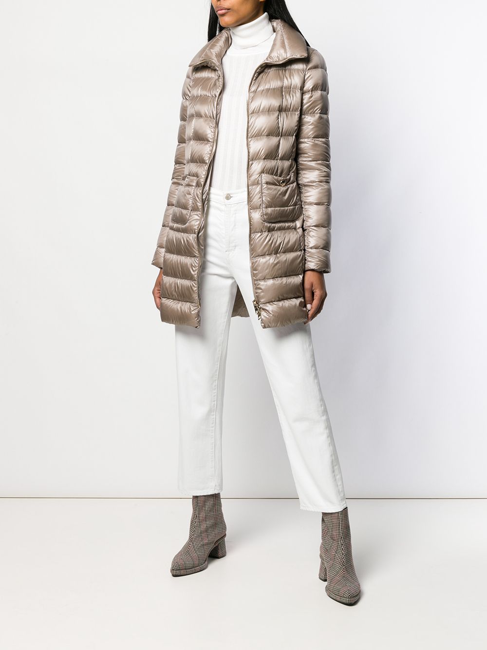 Herno Coats Dove Grey Herno