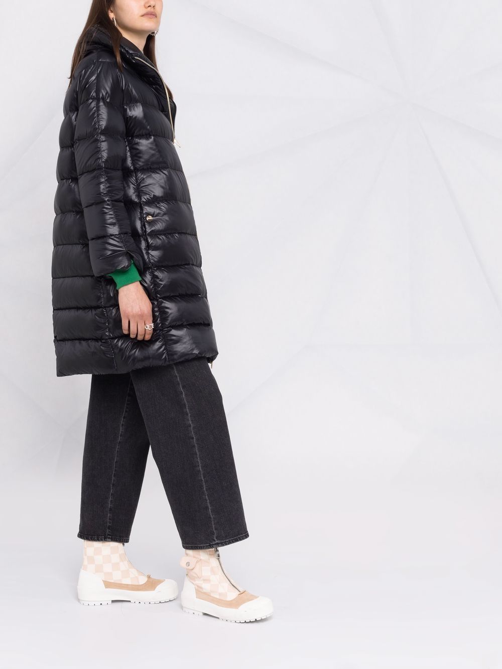 Herno Coats Black Herno