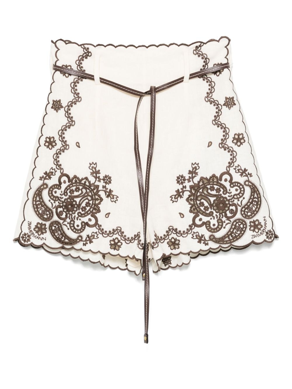 Zimmermann Shorts Ivory Zimmermann
