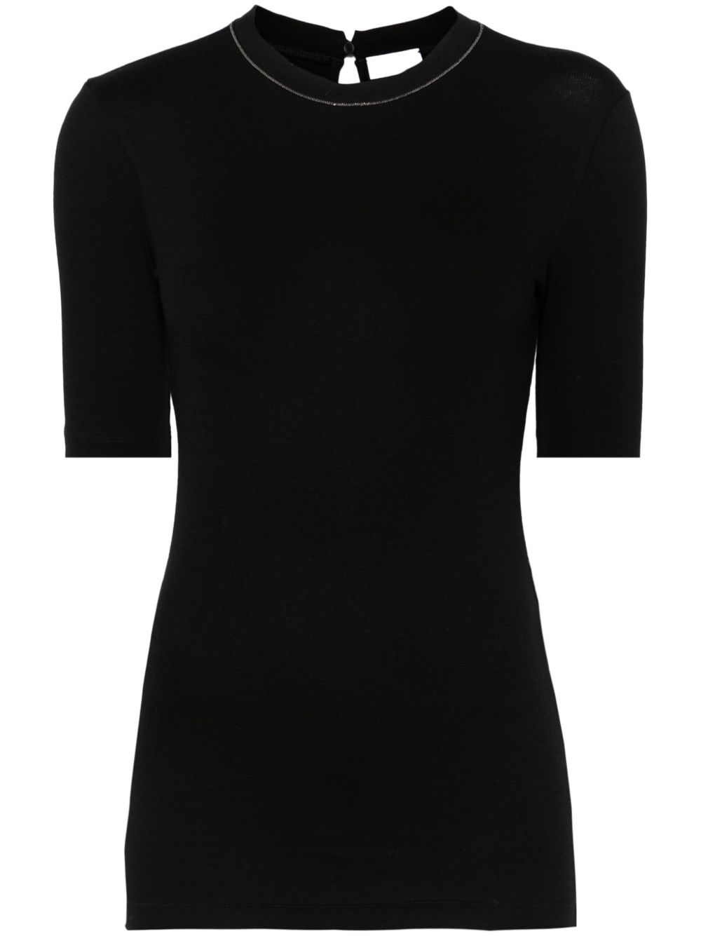 Brunello Cucinelli T-shirts and Polos Black Brunello Cucinelli