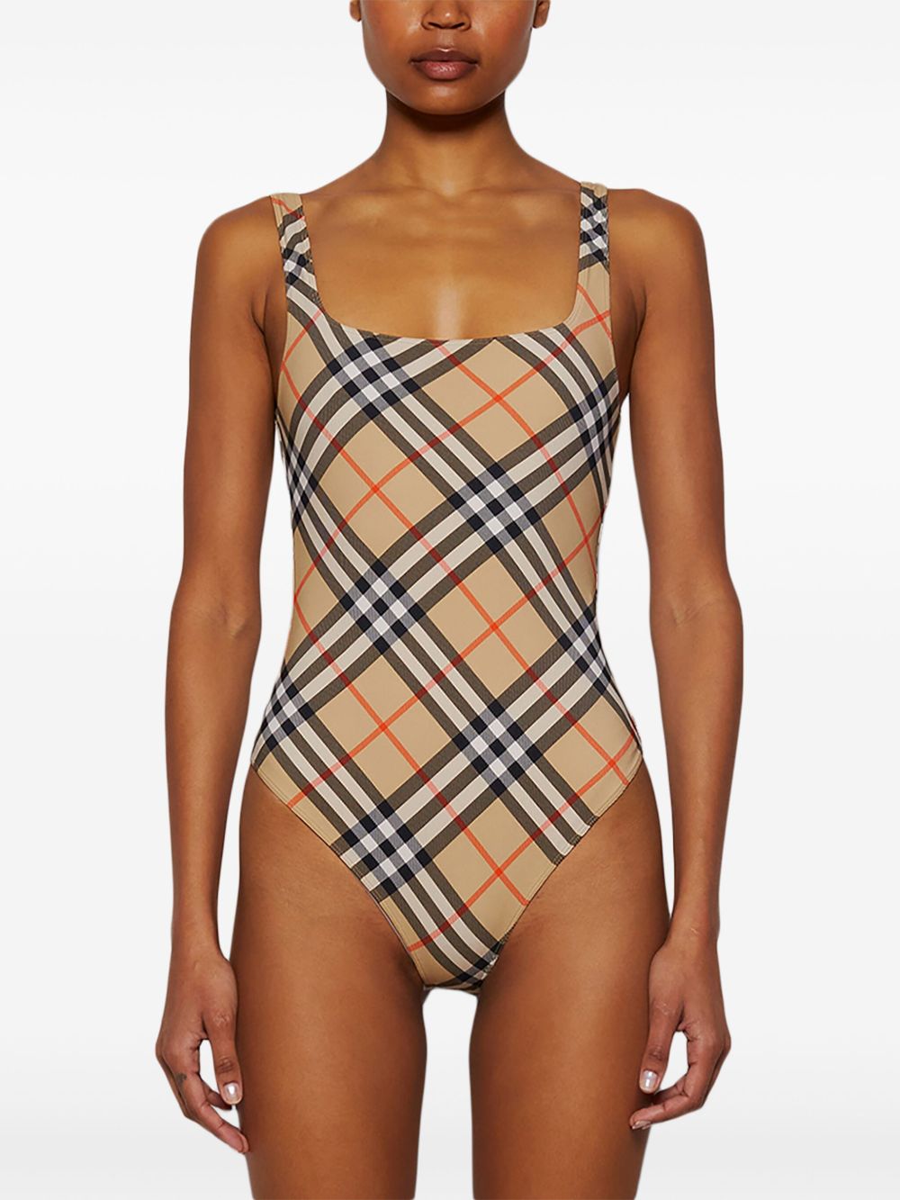 Burberry Check Swimsuit Burberry
