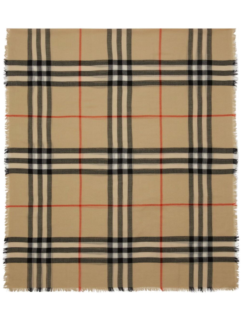 Burberry Check wool scarf Burberry