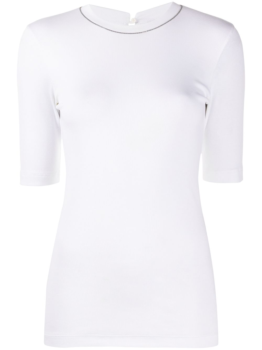 Brunello Cucinelli T-shirts and Polos White Brunello Cucinelli