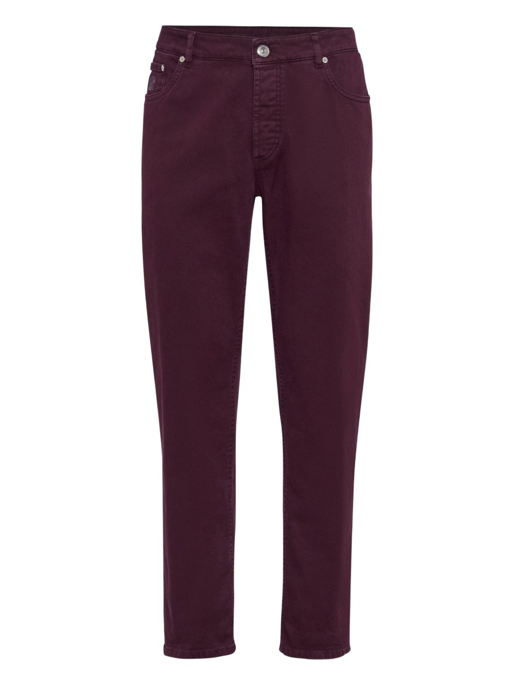 Brunello Cucinelli Trousers Bordeaux Brunello Cucinelli